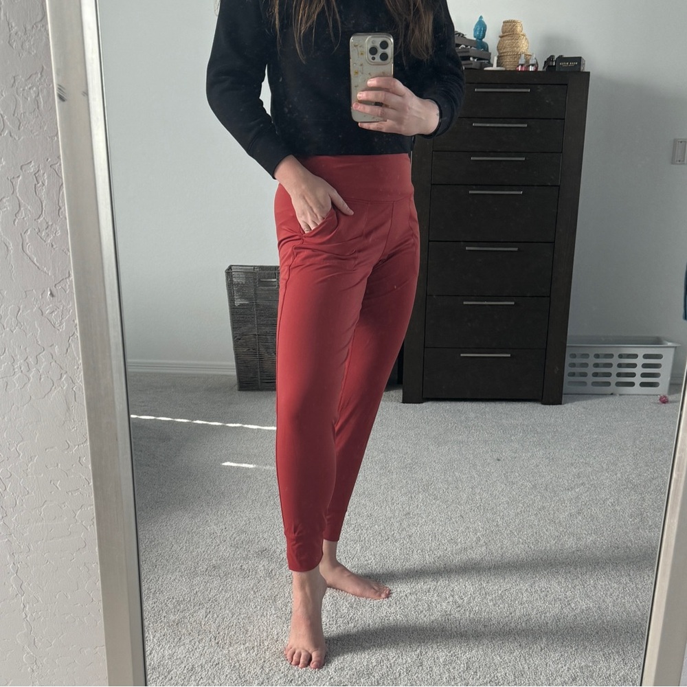 Red Joggers